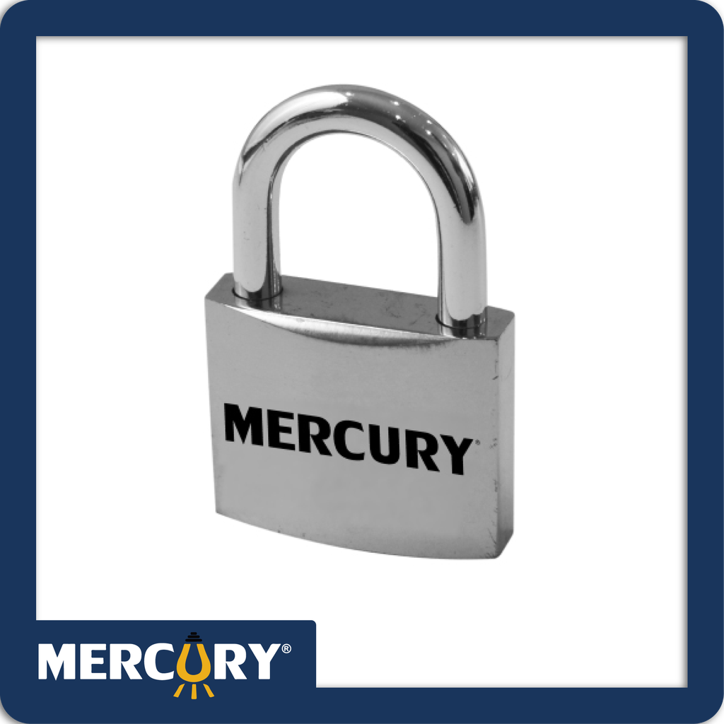 Candado mercury cromado 40