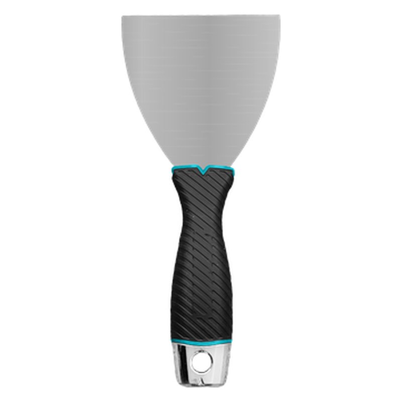 Espatula acero/inox 4“ mango confort plaqueta de golpe knox