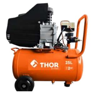 [THPT24L] Compresor de aire 25l-115 psi / 7.3cfm - 2 hp - 110v-60hz thor