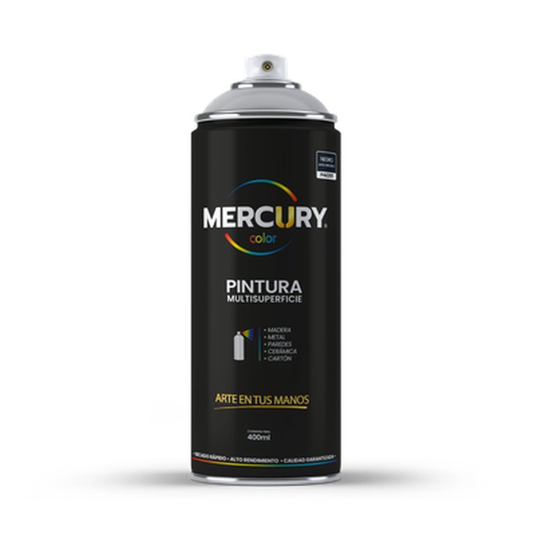[PAE201] Aerosol mercury anticorrosivo color negro 6c x 400ml