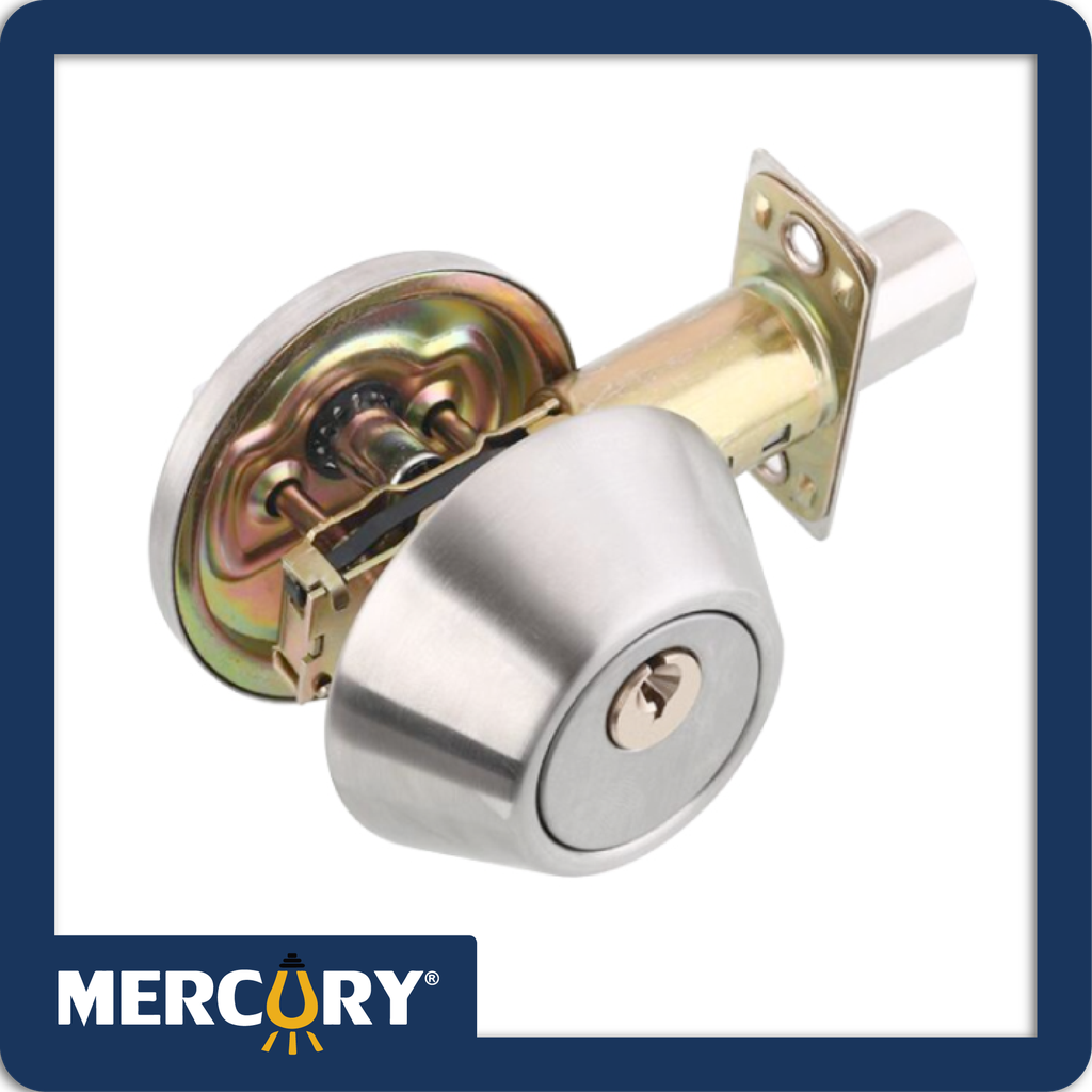 Cerradura auxiliar de seguridad blister mercury llave/mariposa