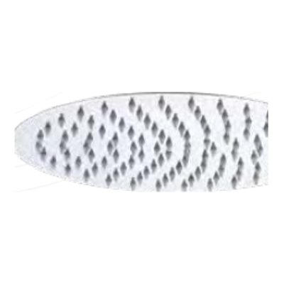 Ducha agua fria 10 redonda acero inoxidable de lujo (cromada)