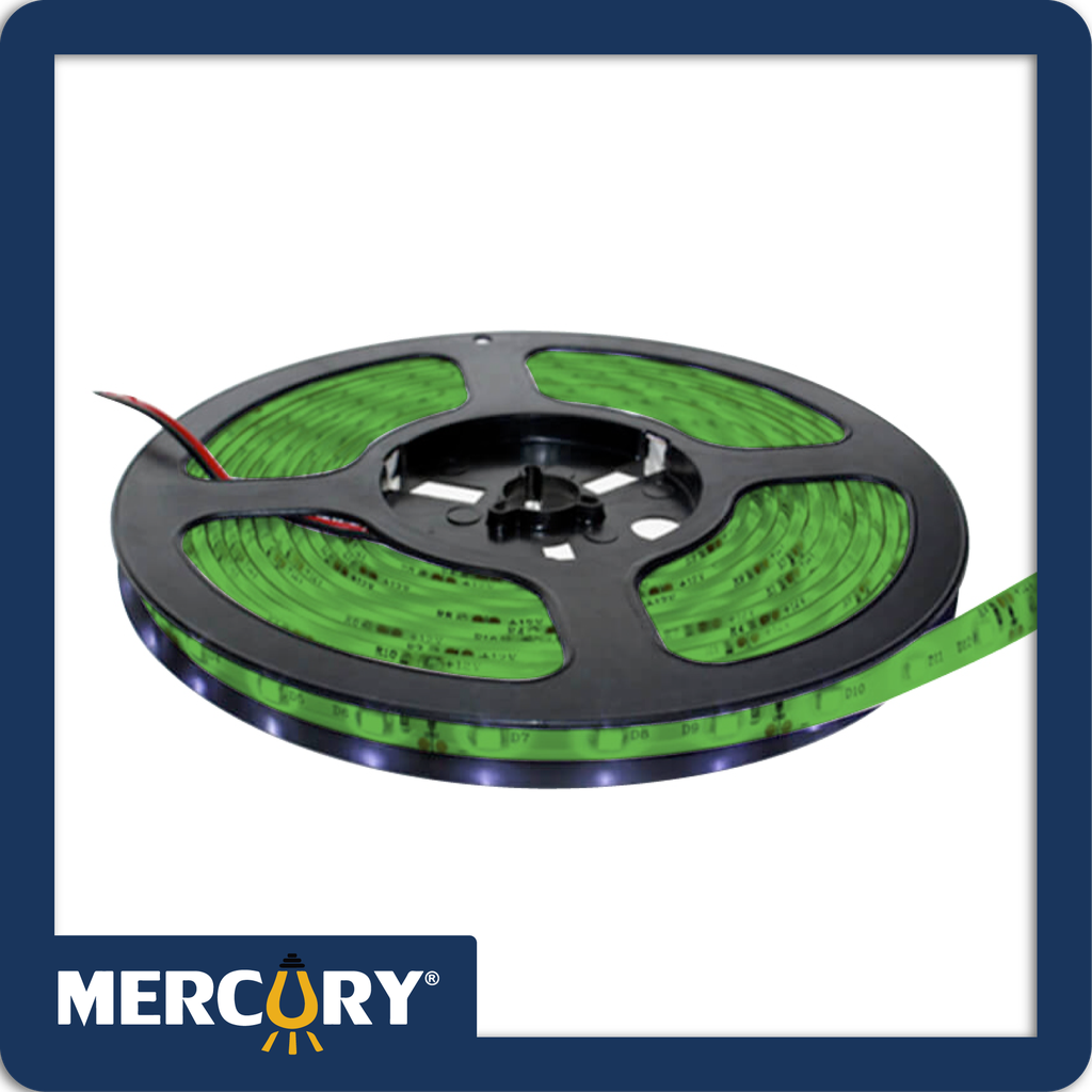 Cinta led 12v 5050 ip65 verde rollo*5m
