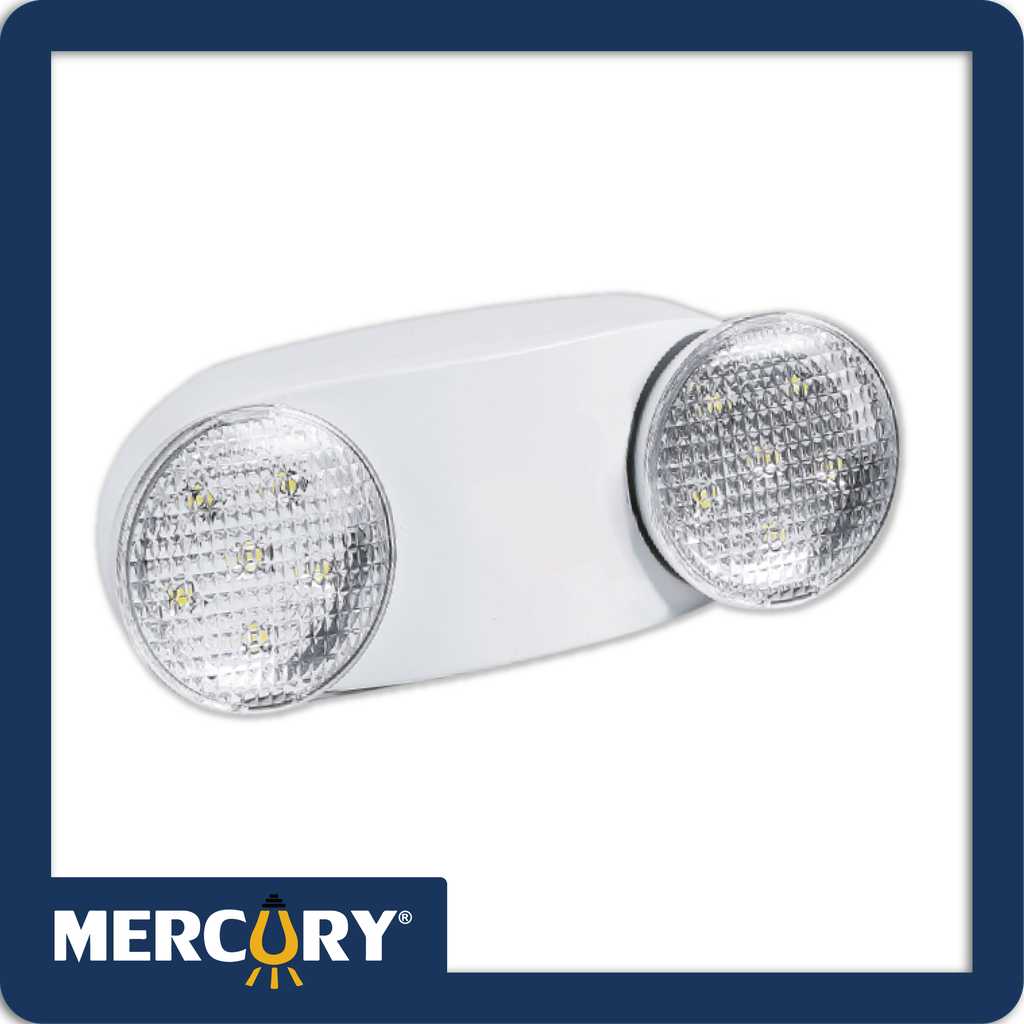 Lampara led de emergencia 2x1.2w bateria 4v 2000mah
