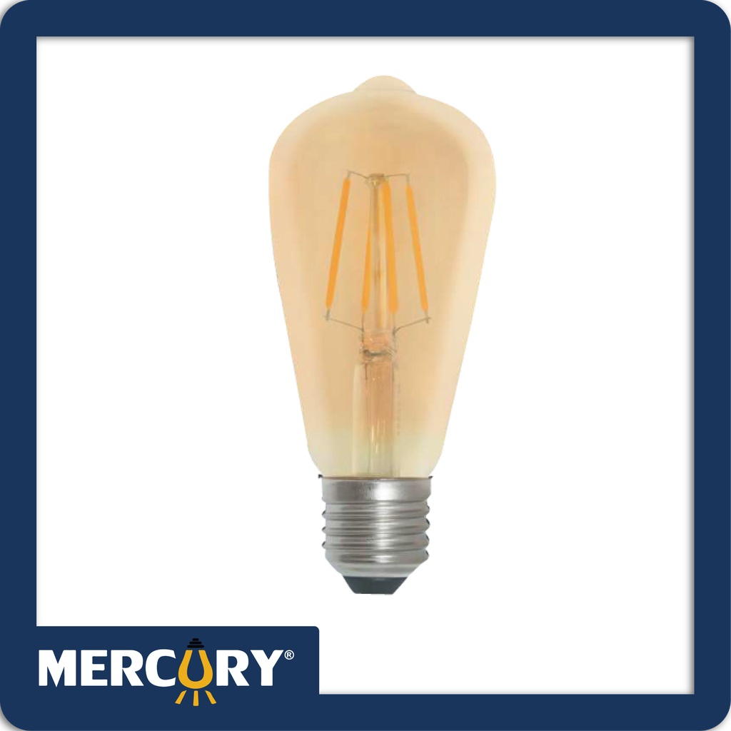 Bombillo led filamento st58 4w 2700k 120v e27(pera)