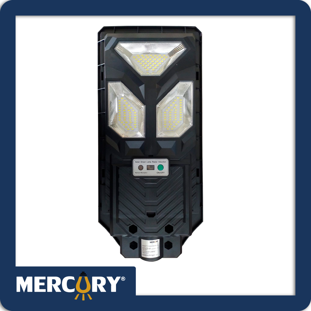 Luminaria solar led alumbrado publico 60w 6500k con sensor