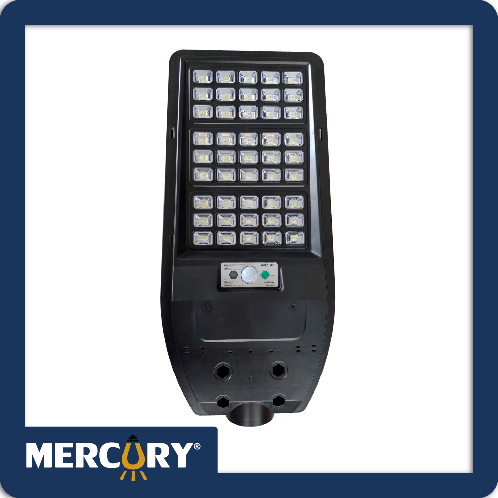 Luminaria solar led alumbrado publico 100w 6500k con sensor