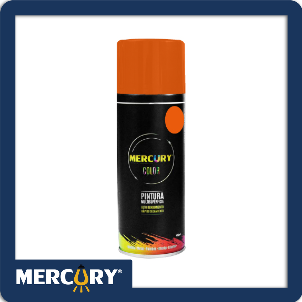 Aerosol mercury 400ml 14 naranja