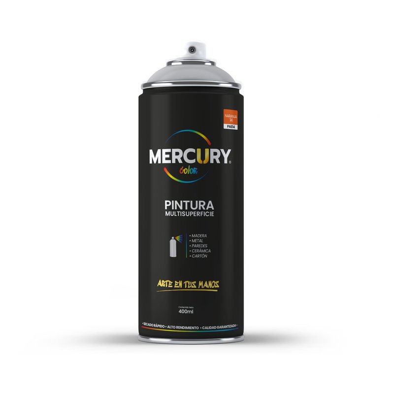 [PAE14] Aerosol mercury 400ml 14 naranja