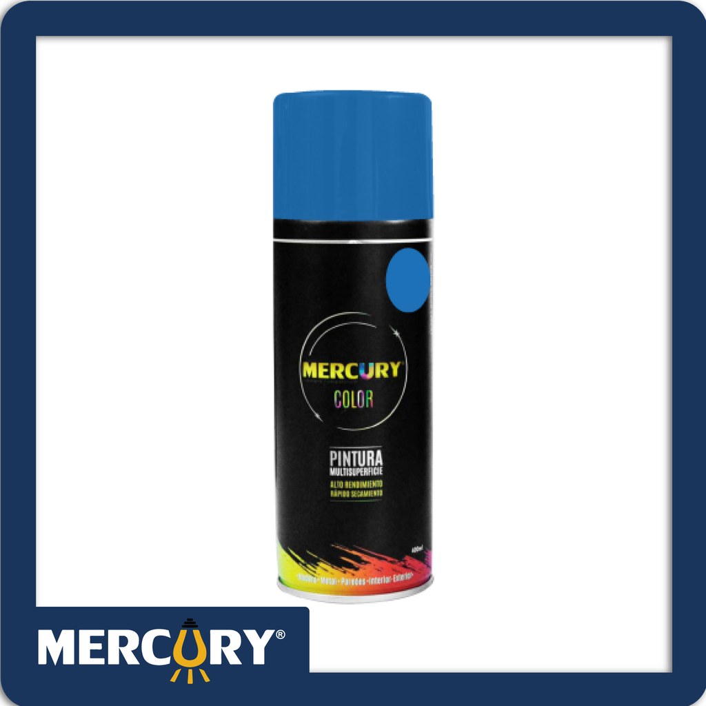 [PAE21] Aerosol mercury 400ml 21 medium blue (azul medio)