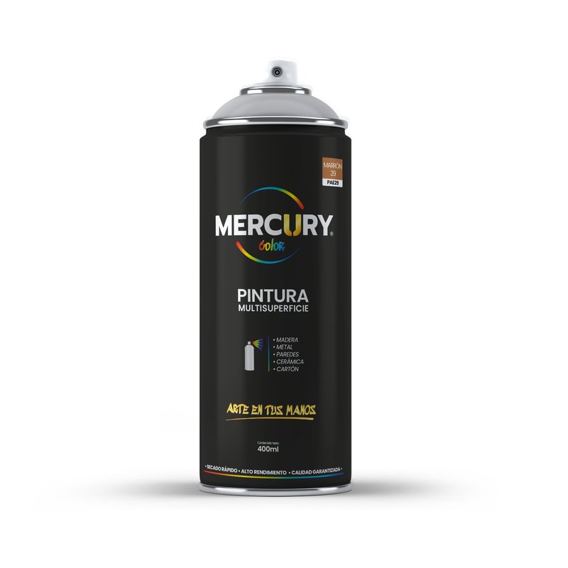 [PAE29] Aerosol mercury 400ml 29 marron