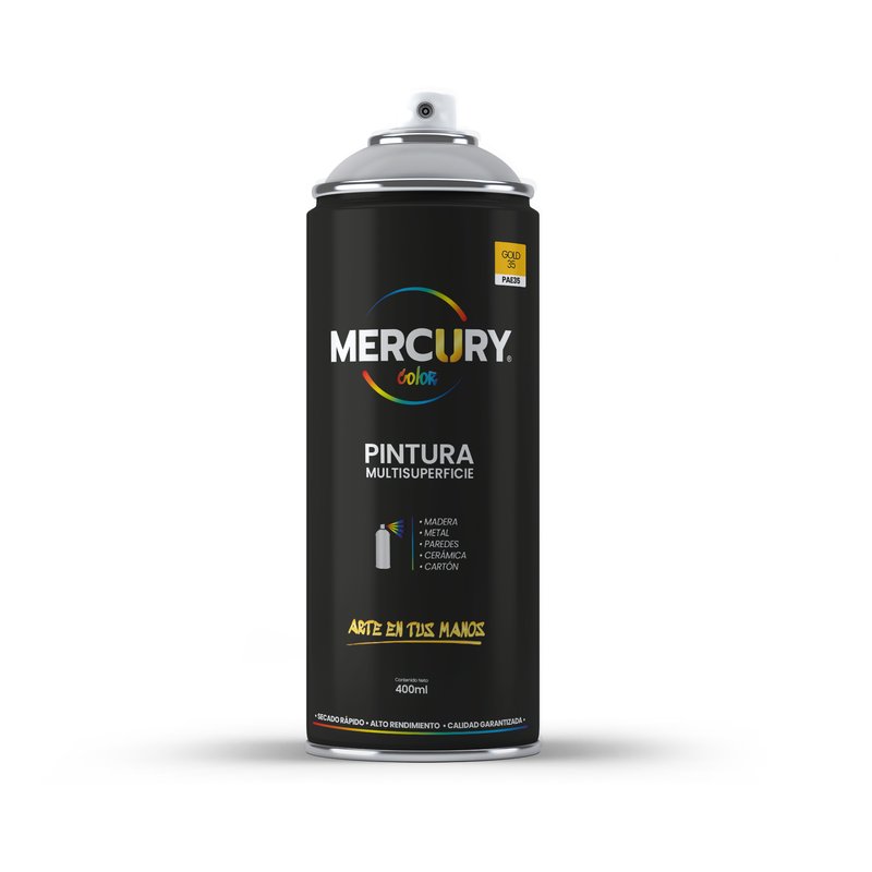 [PAE35] Aerosol mercury 400ml 35 gold