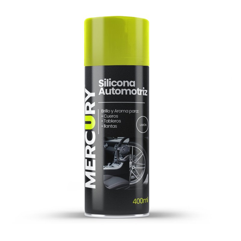 [PAES1] Silicona en spray  mercury 400ml aroma limón