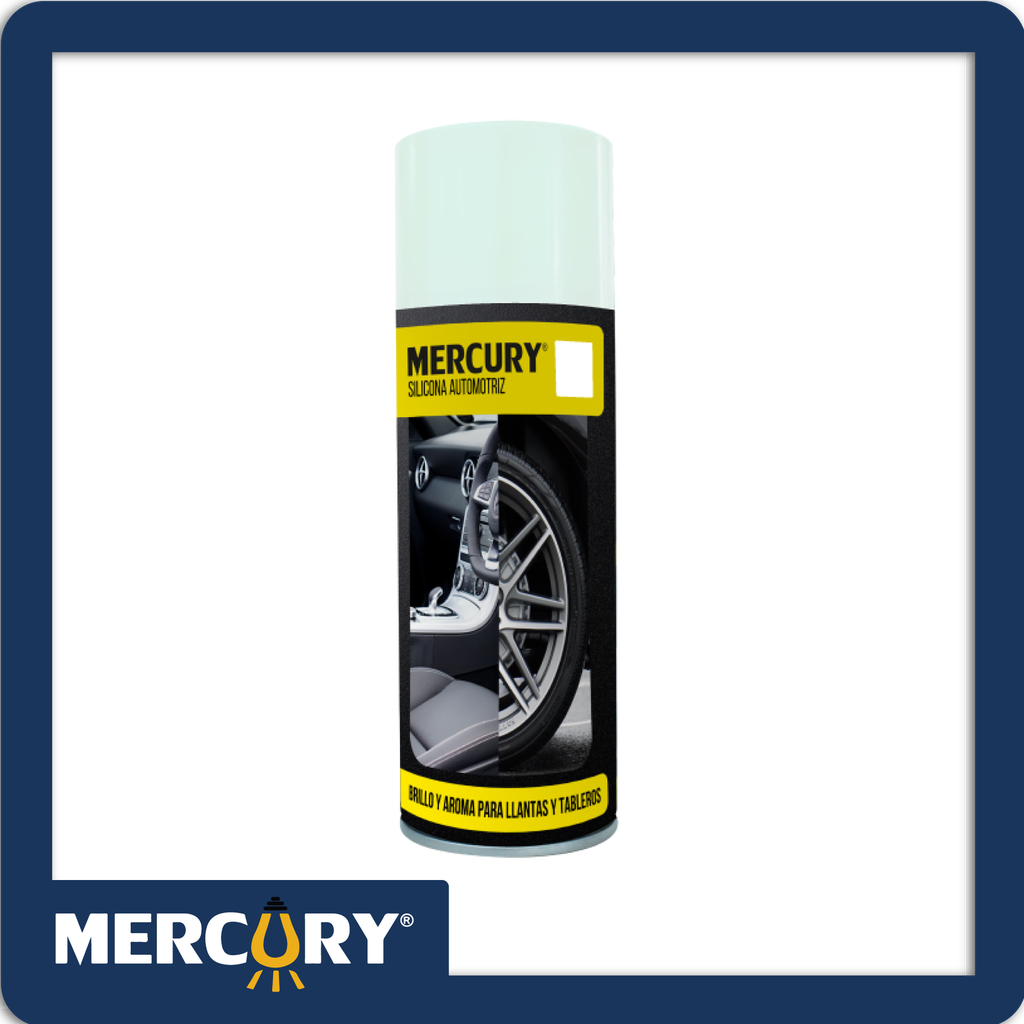 Silicona en spray  mercury 400ml sin aroma