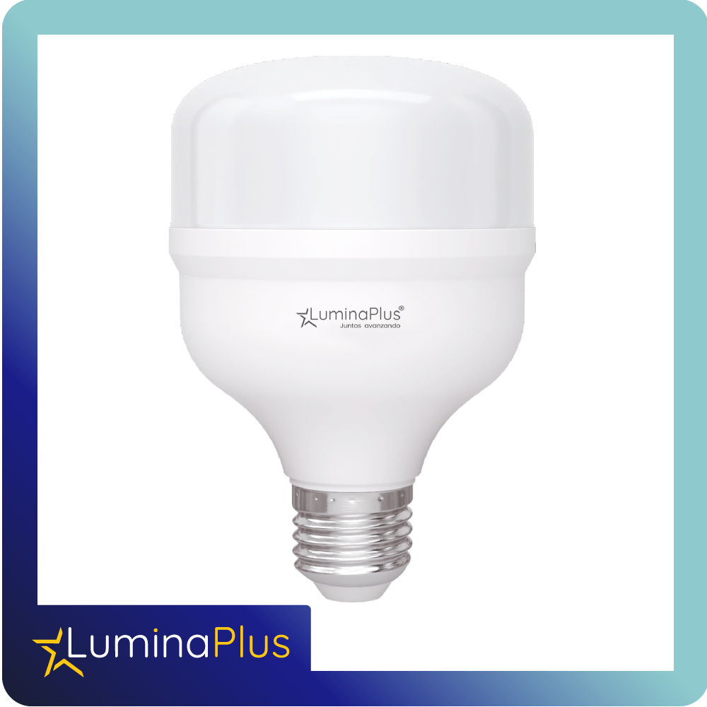 Bombillo led luminaplus 40w e27 6500k alta calidad