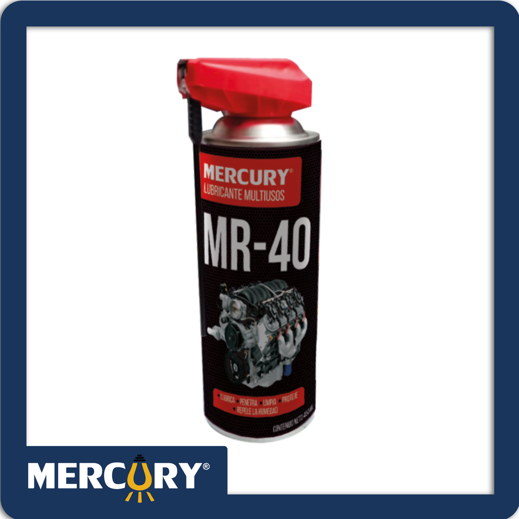 Lubricante multiusos mercury 450ml mr-40
