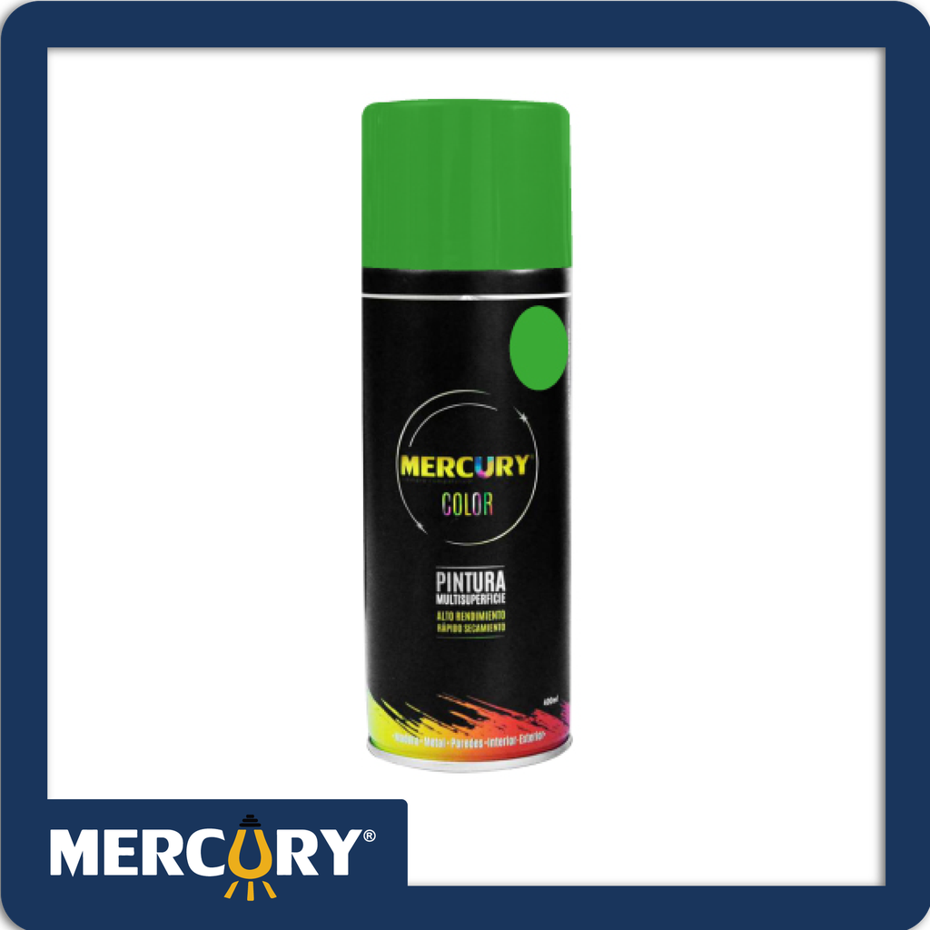 [PAE1003] Aerosol mercury 400ml 1003 fluorescente verde