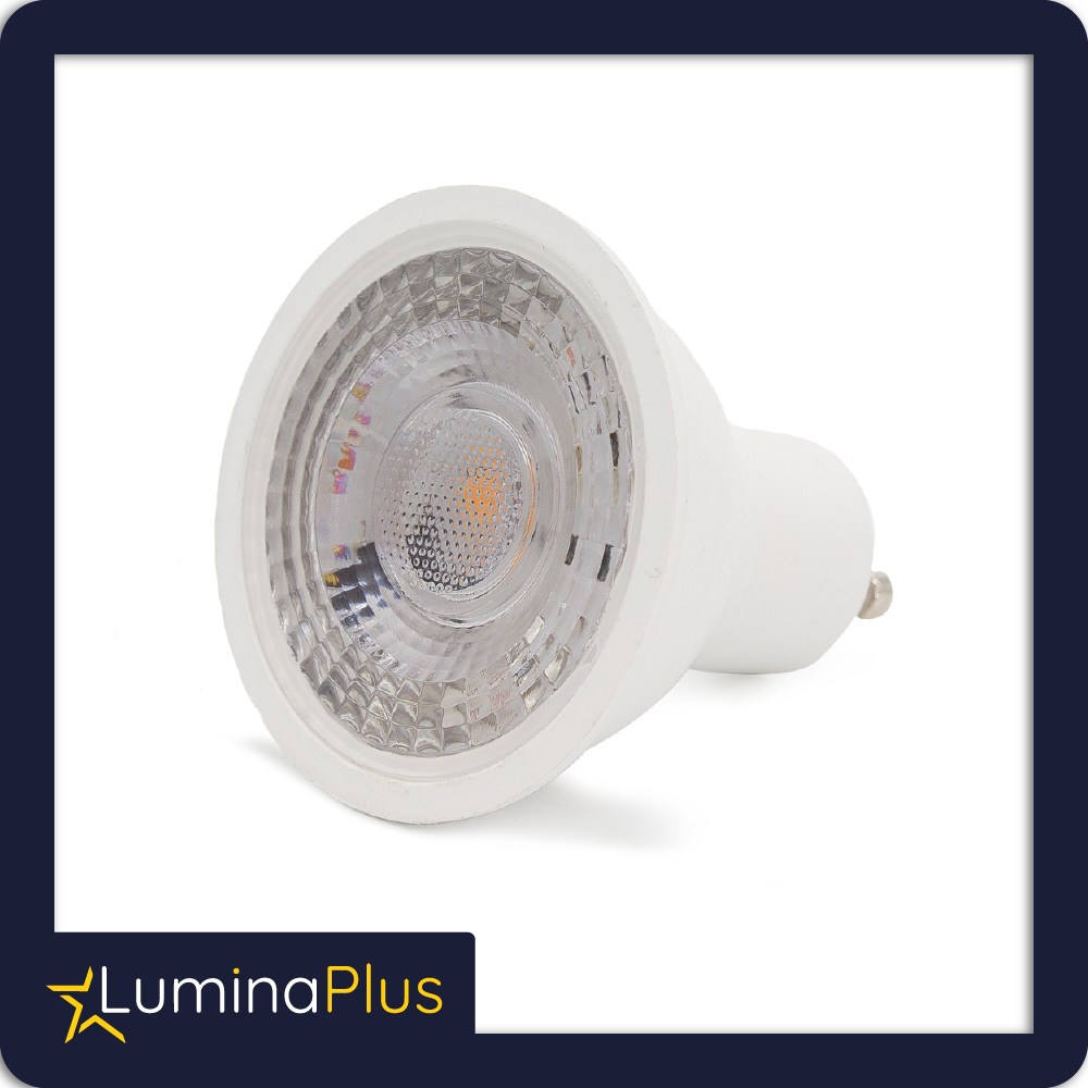 Bombillo led gu10 5w cob 6500k luz blanca