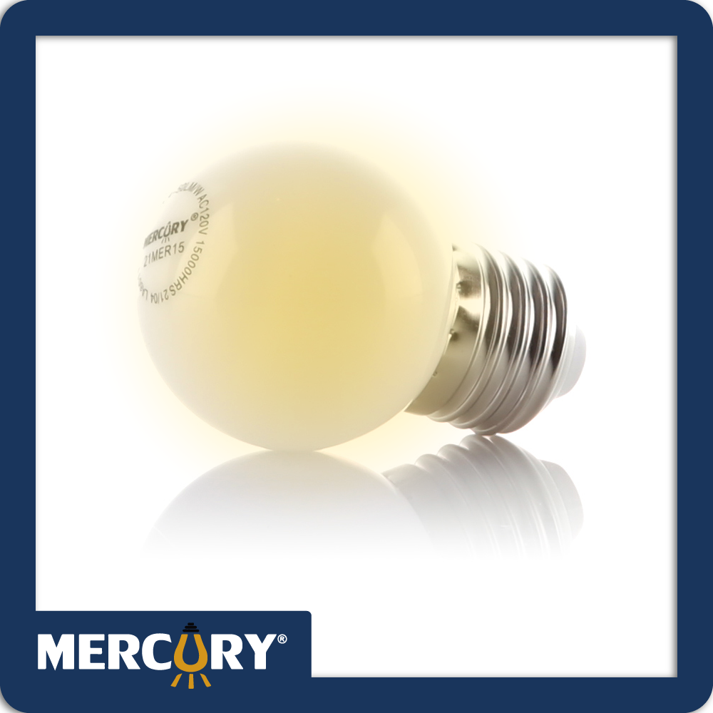 Bombillo led pinpon 1w e27 luz calida