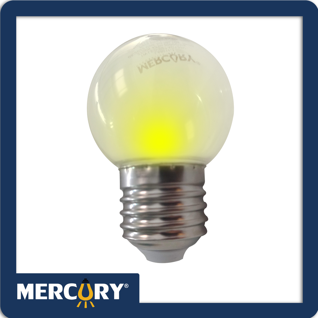 Bombillo led pinpon 1w e27 vintage calido