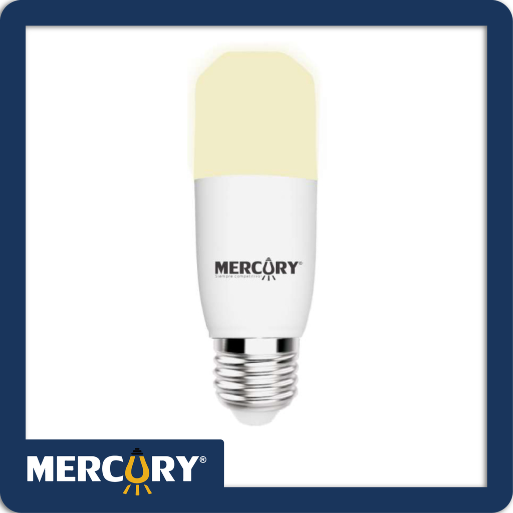 [IBL44] Bombillo led t-bala 9w e27 3000k calido