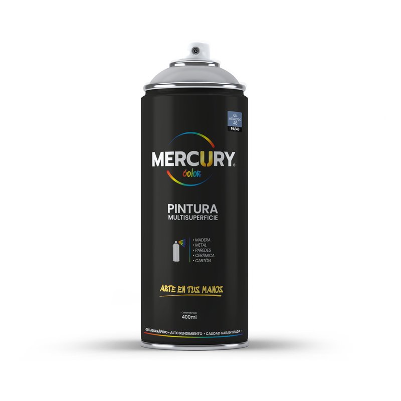 [PAE46] Aerosol mercury 400ml 46 azul metalizado