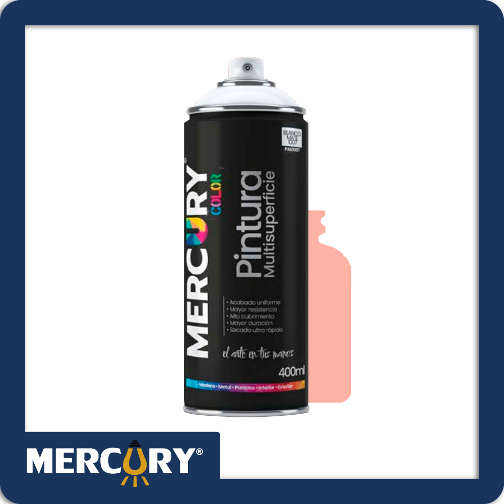 Aerosol mercury 400ml palo de rosa