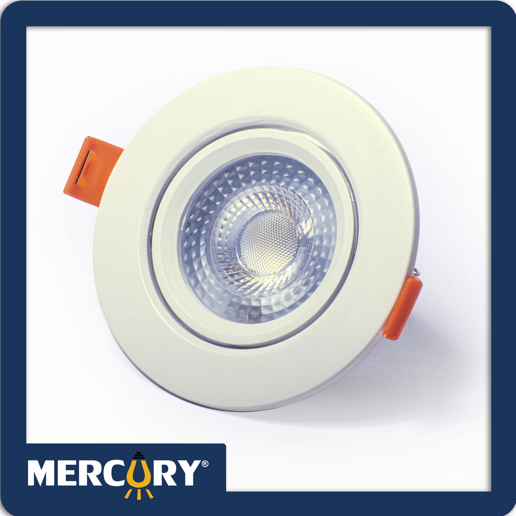 Bala led 5w 3000k blanca redonda
