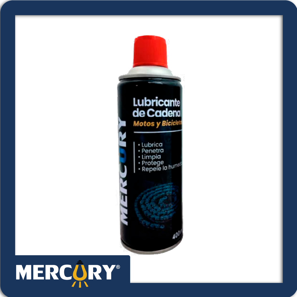 Lubircante cadenas motos/bicicletas 400ml