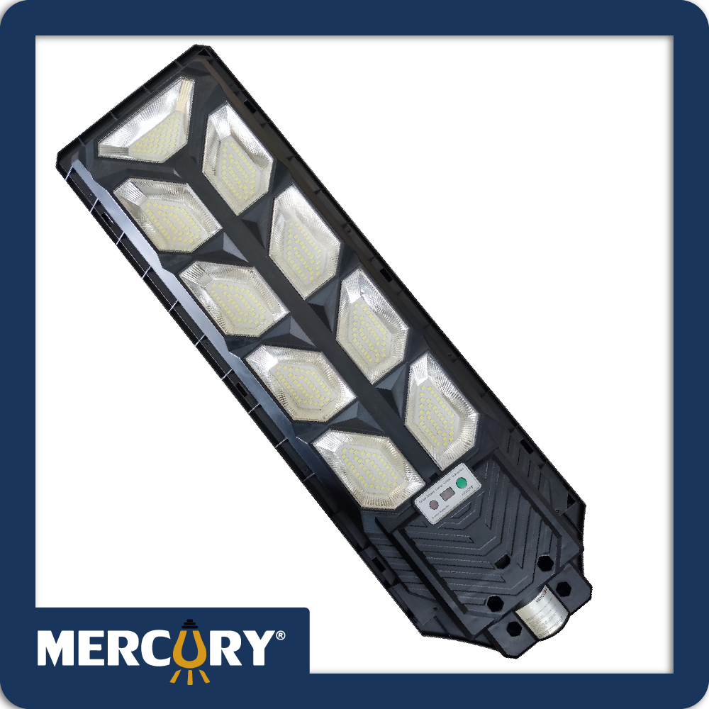 Luminaria solar led alumbrado publico 150w 6500k con sensor