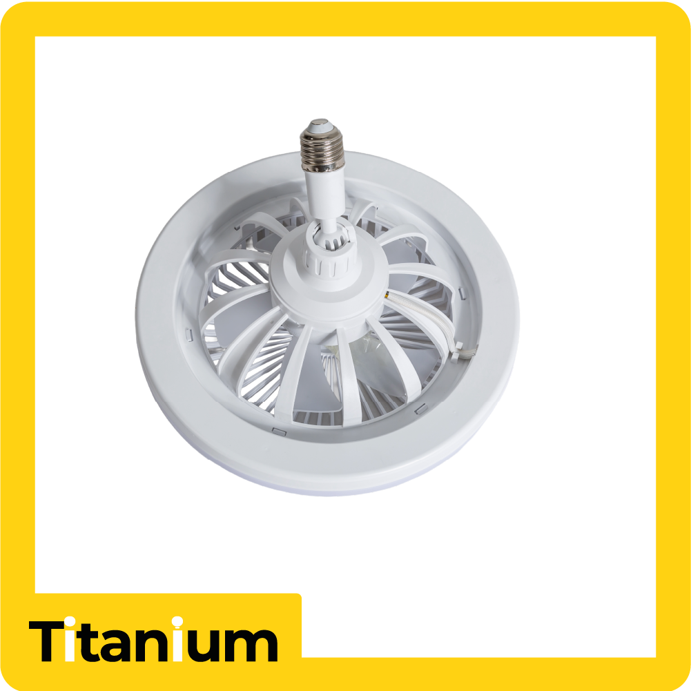 Bombillo led ventilador titanium 25w cct