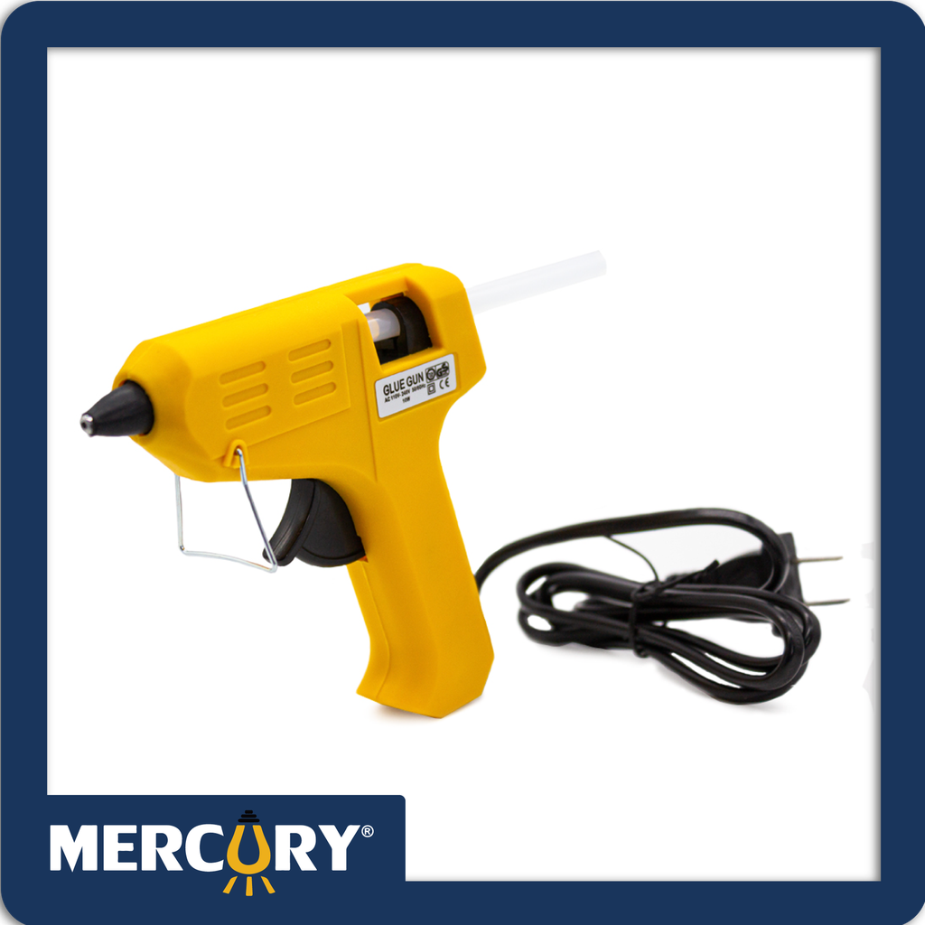 Pistola silicona pequeña 10w amarilla