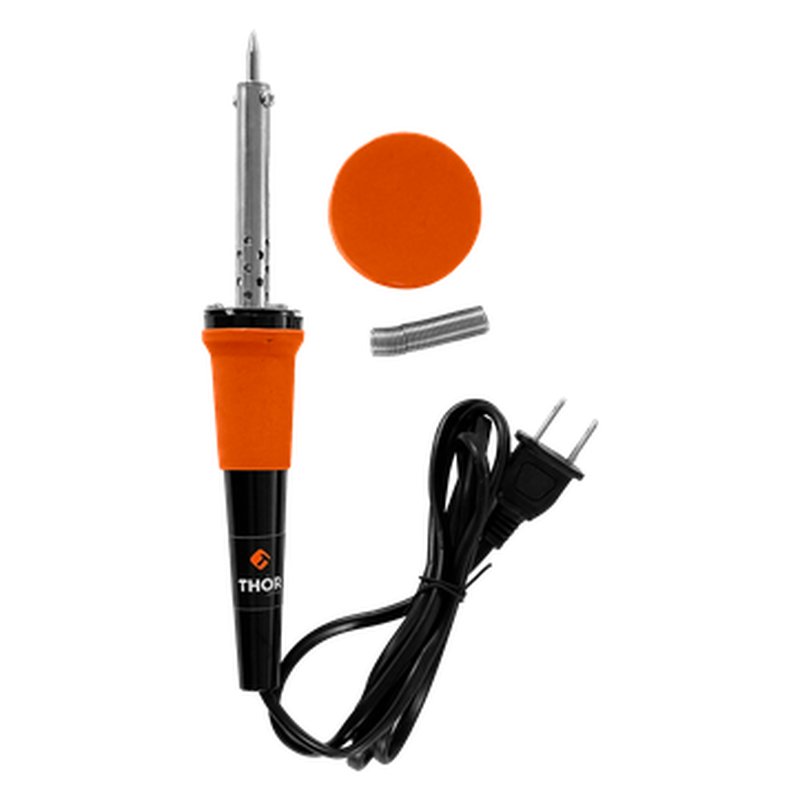 Cautin 40w kit estudiante mango amarillo plastico
