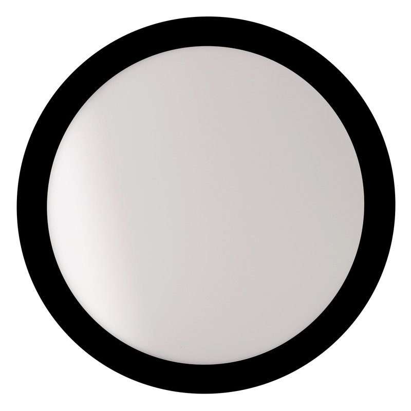 [IPL198] Panel led negro 24w/10" 6500k redondo/incrustar