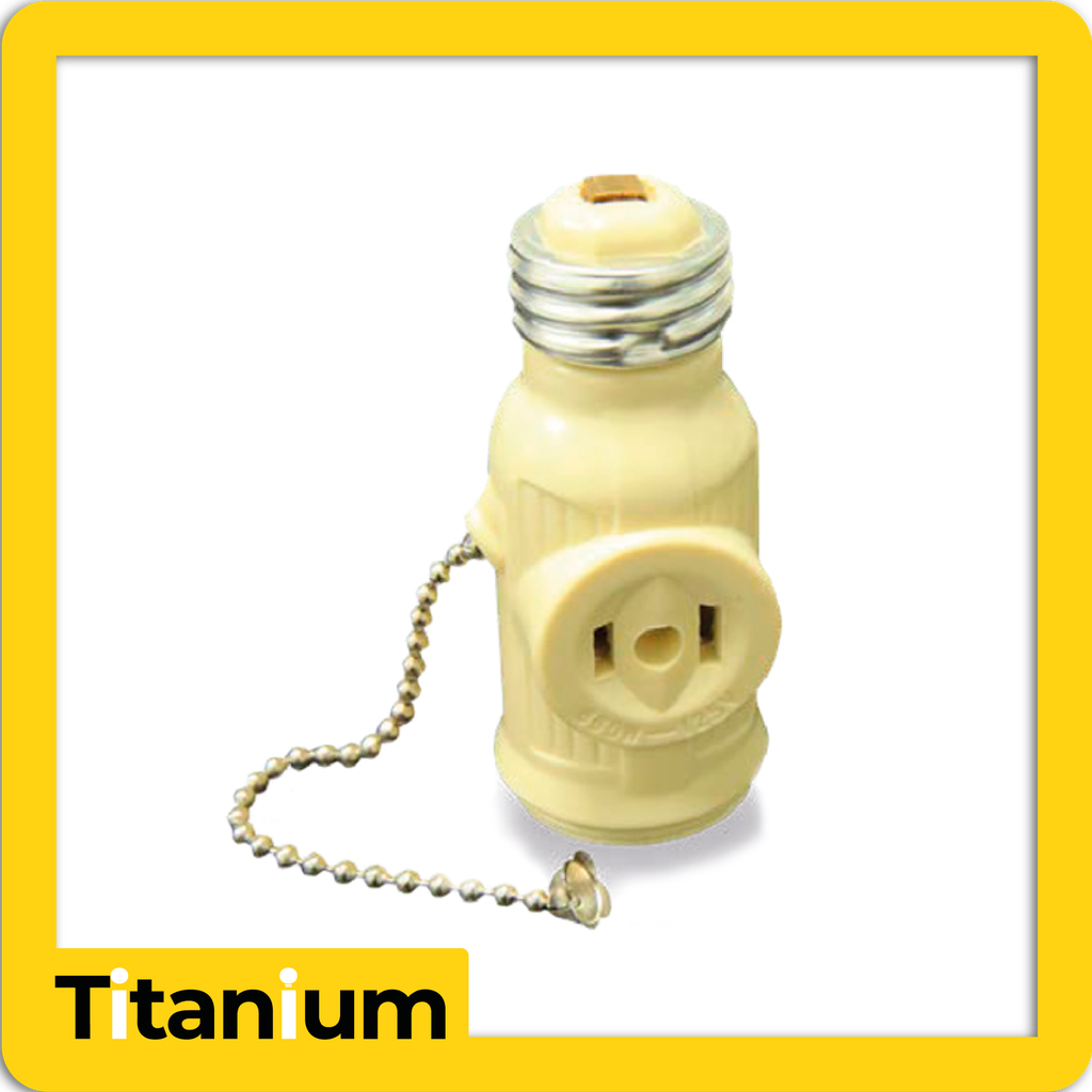[TTA46] Benjamin cadena e27 beige titanium