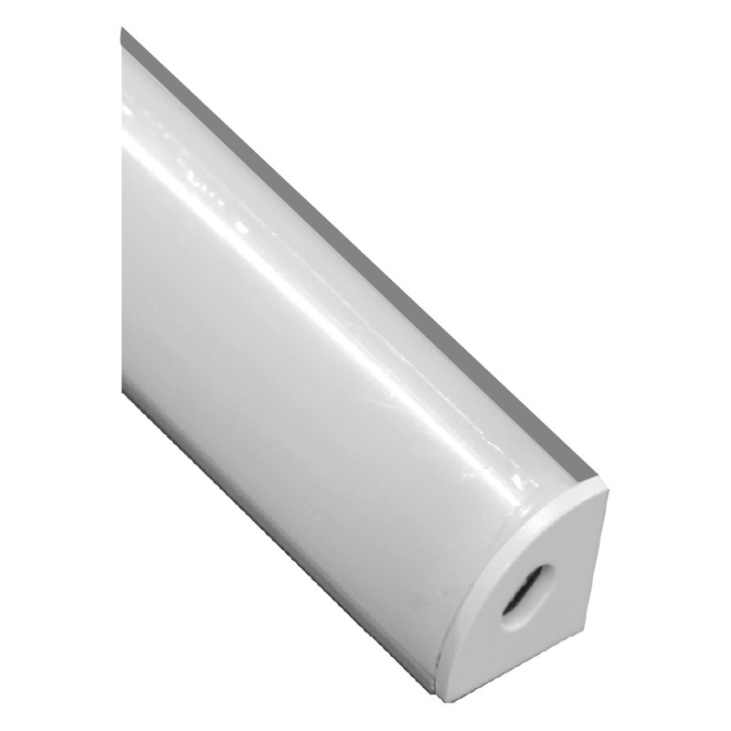 Perfil-1616 riel/aluminio difusor/pc esquinero 16mm*16mm* 3 metros