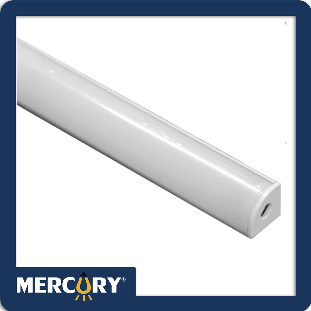 Perfil-1616 riel/aluminio difusor/pc esquinero 16mm*16mm* 3 metros