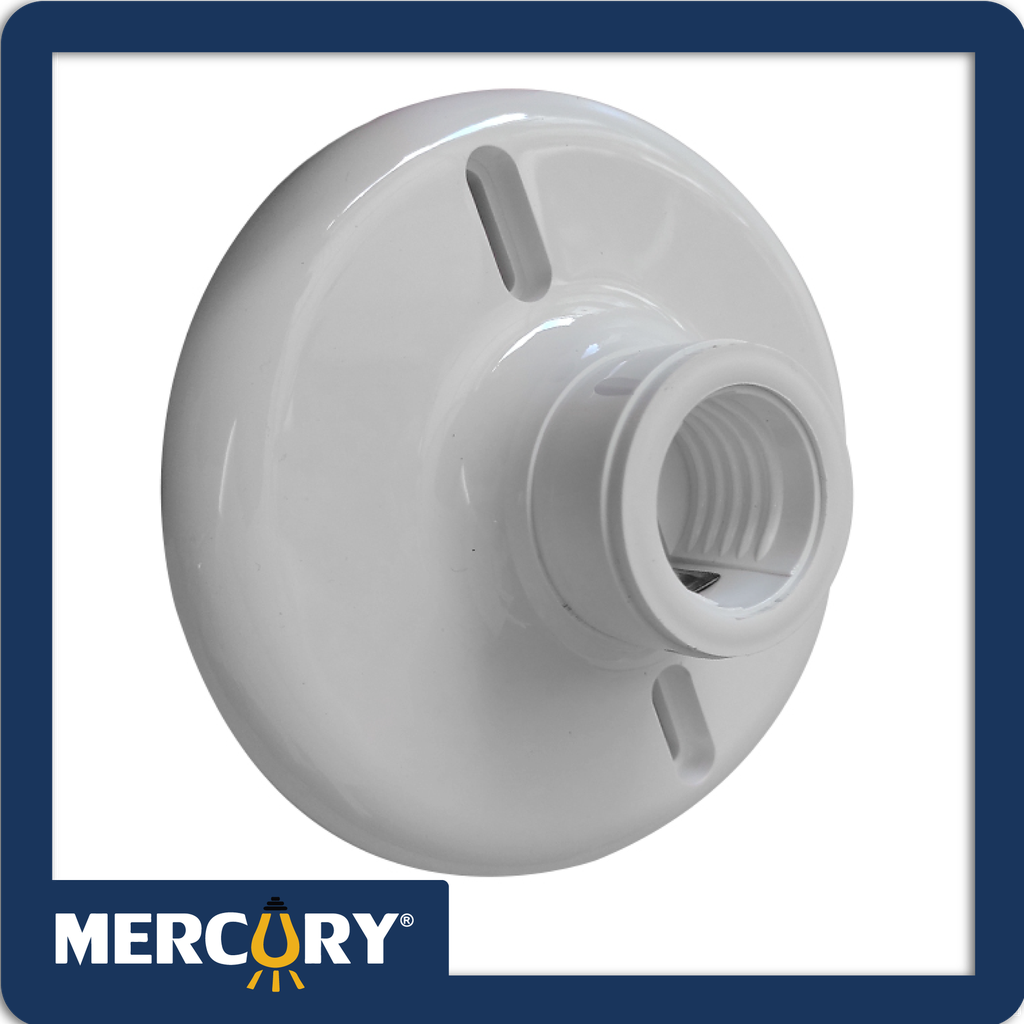 Plafon policarbonato e27 superpack *20pcs premium