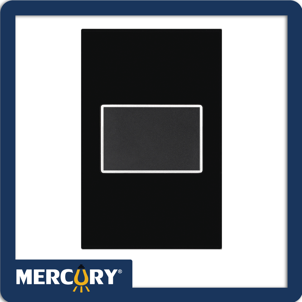 Placa  ciega mercury black mirror