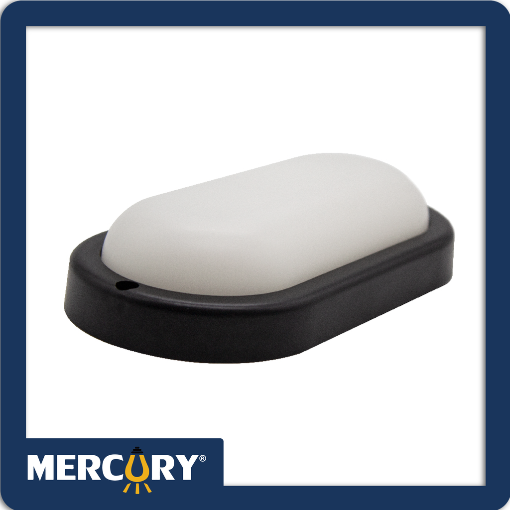 Tortuga led lisa negra 18w 6500k