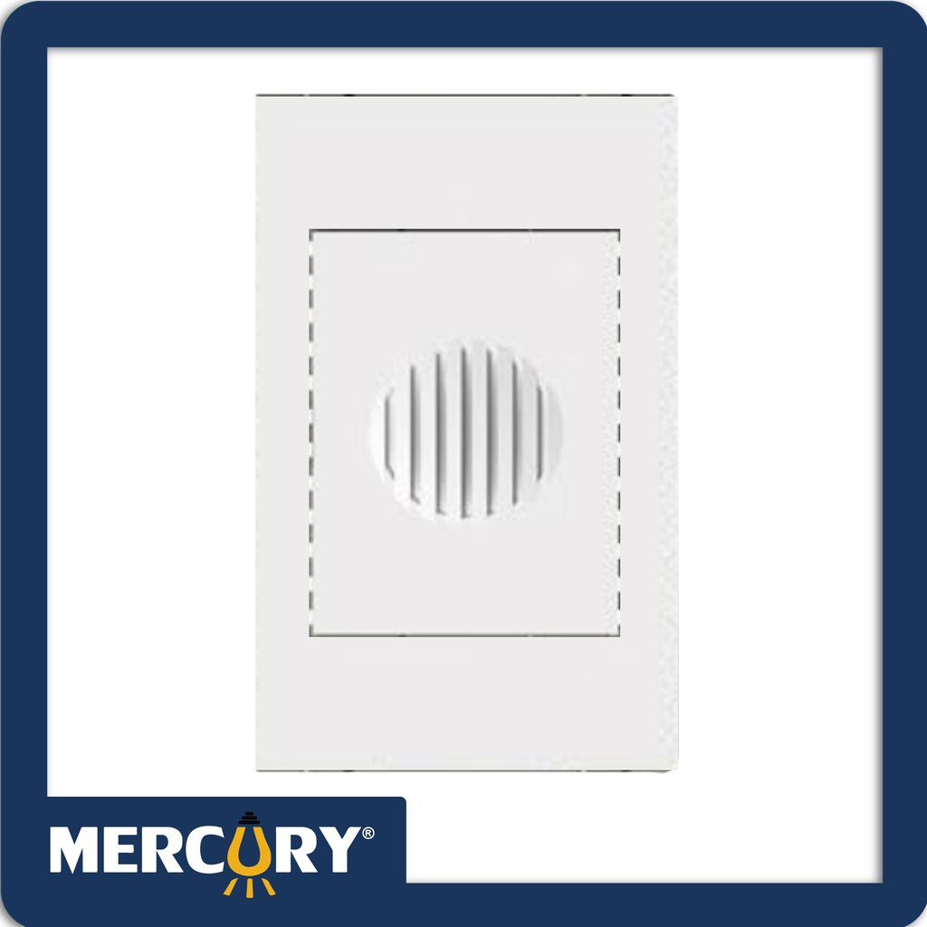 Timbre zumbador mercury premium white
