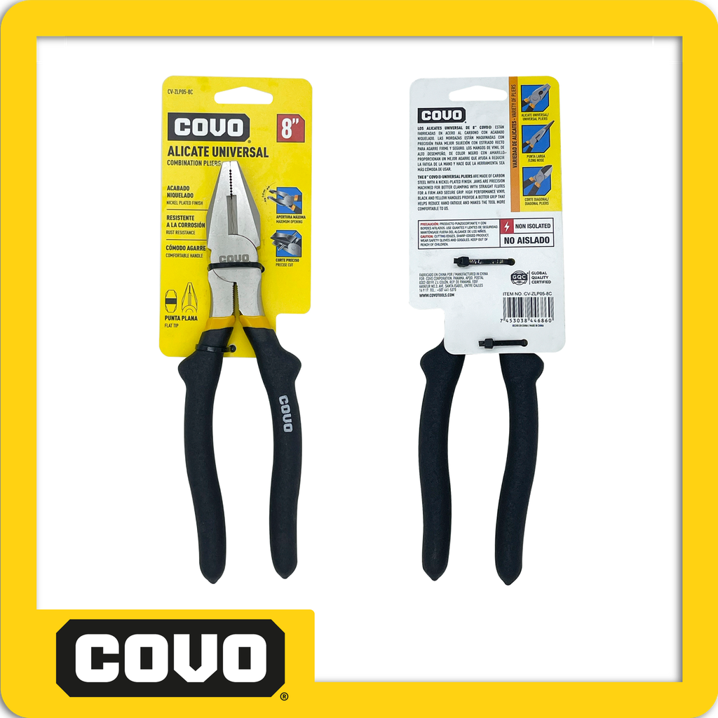 Alicate universal 8' blister