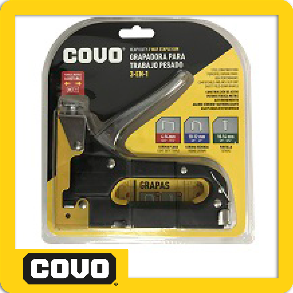 [A02-ST1000] Engrapadora p/trabajo pesado 3en1 ajustable blister pza