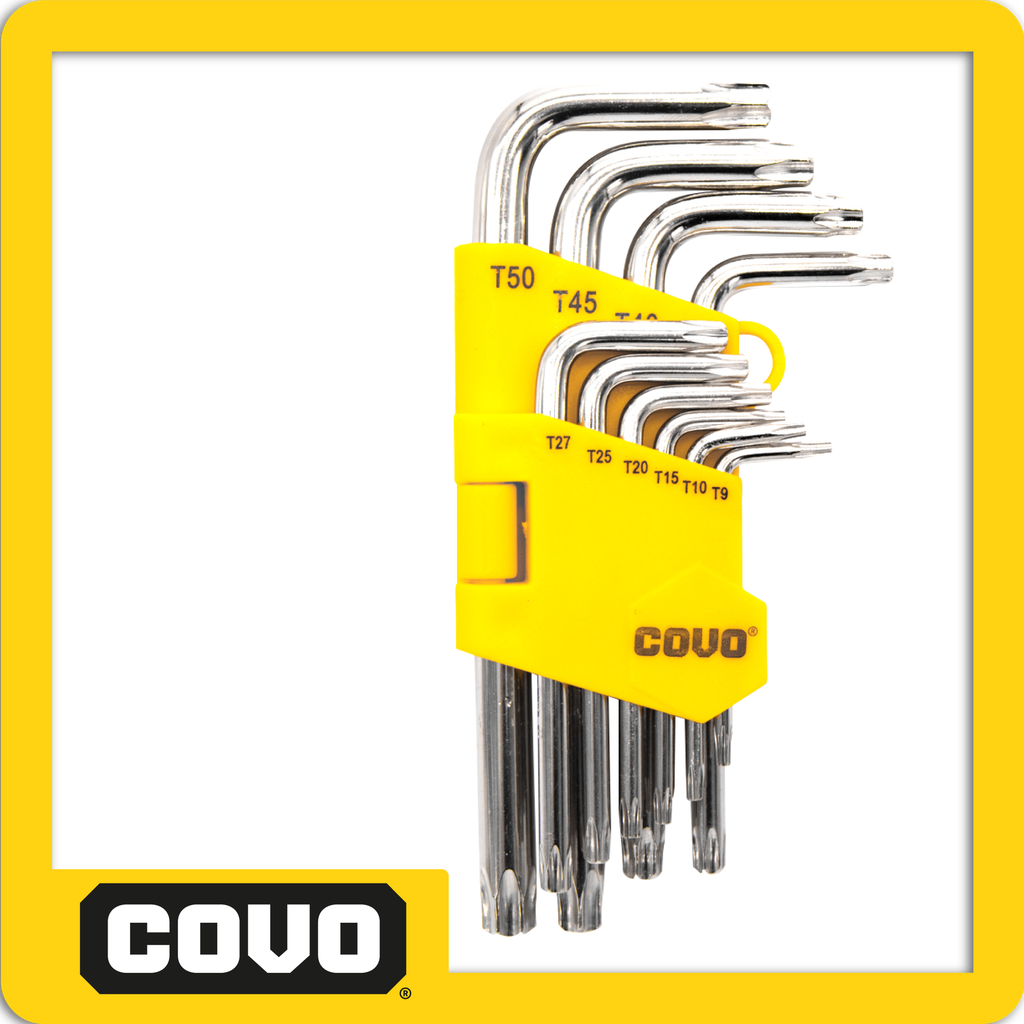 Juego de llaves torx x 10 piezas