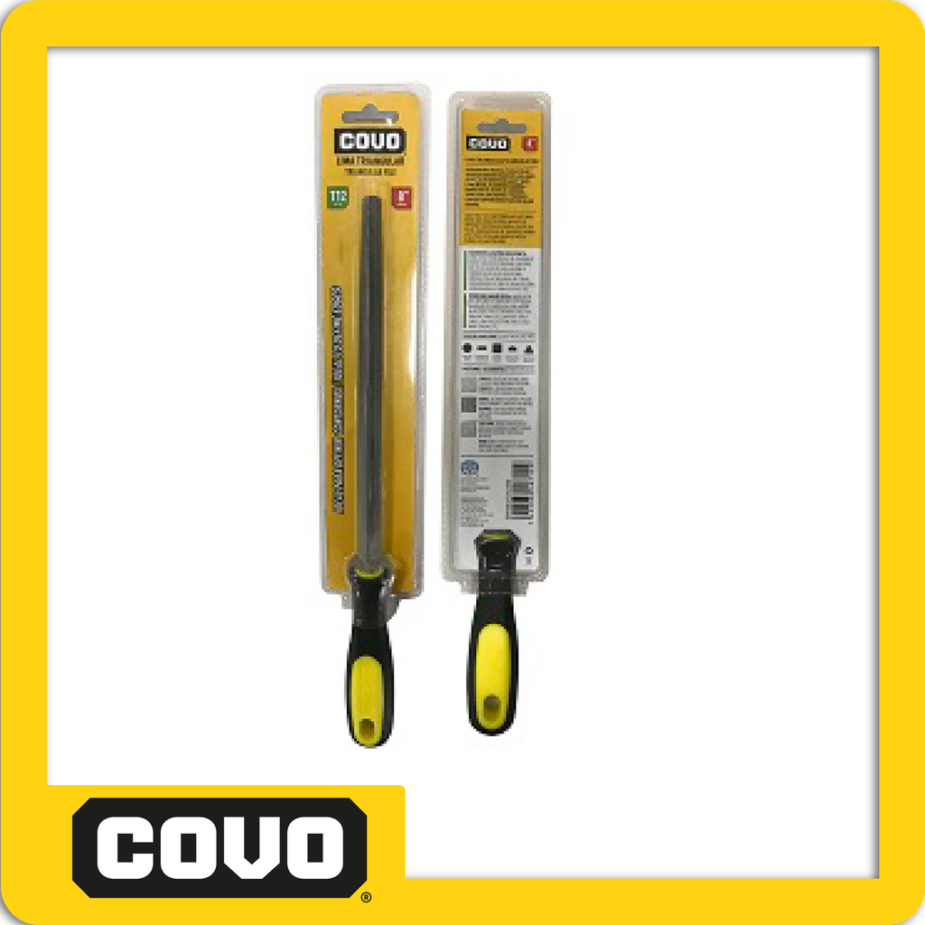 [CV-FL-018T] Lima triangular 8 pulgadas