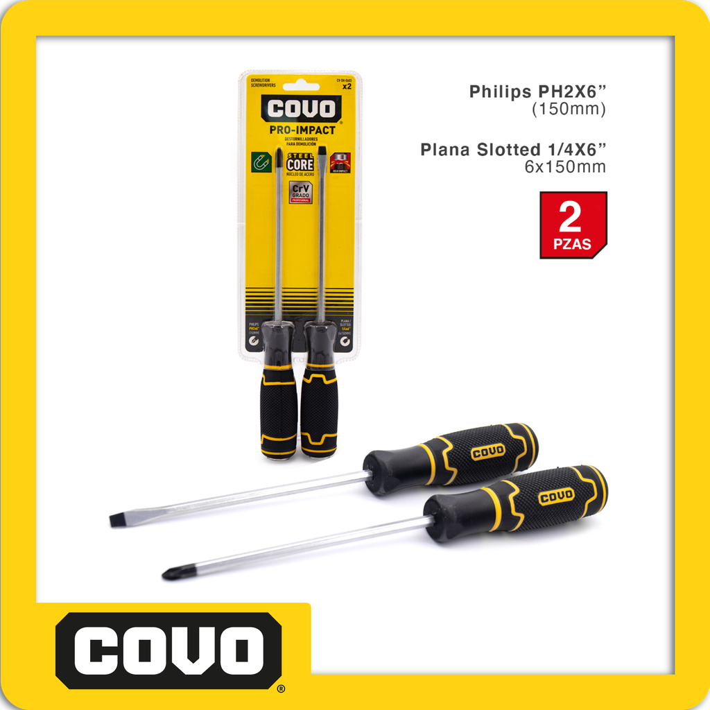 [CV-SH-0603] Destornilladores demolicion