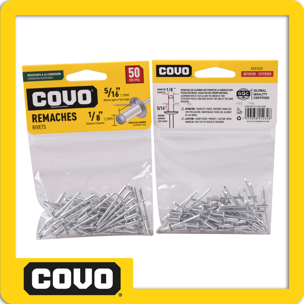 [CV-RS-3208] Remaches 1/8" x 5/16"