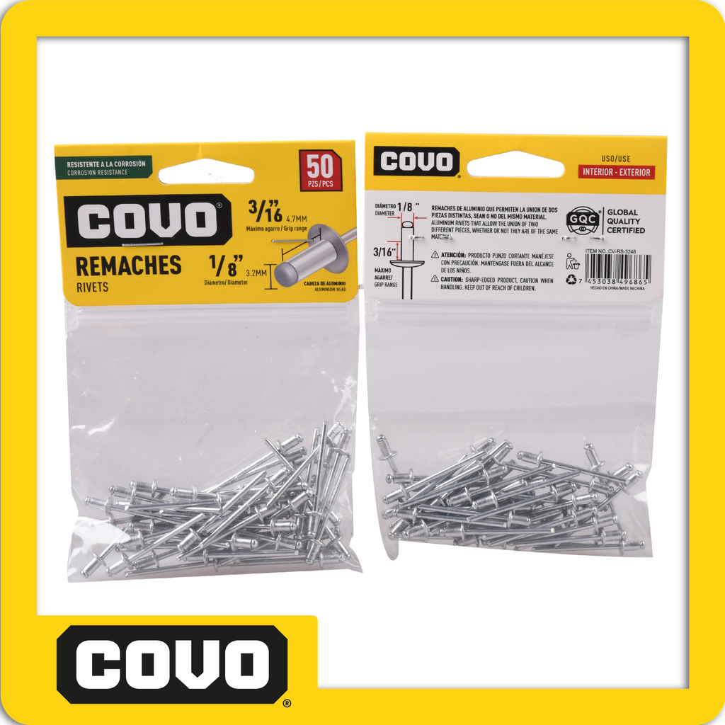 [CV-RS-3248] Remaches 1/8" x 3/16"