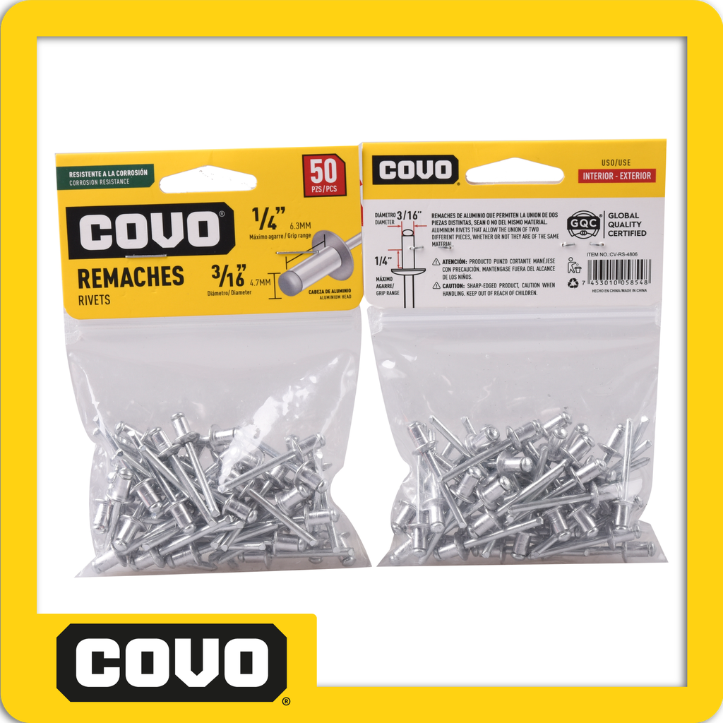 [CV-RS-4806] Remaches 3/16" x 1/4"