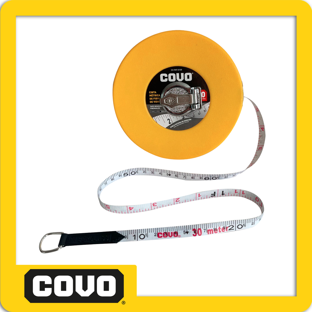 [CV-FMT-0130] Cinta metrica de fibra de vidrio - 30m